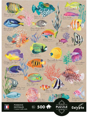Calypto 500tlg. Puzzle "Exotische Fische" - ab 8 Jahren