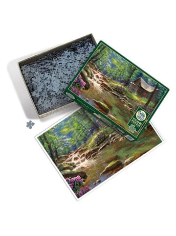 COBBLE HILL PUZZLES 1.000tlg. Puzzle "Waldhütte am Bach" - ab 12 Jahren