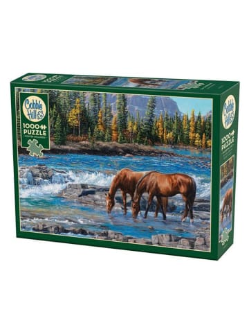 COBBLE HILL PUZZLES 1.000-delige puzzel "Paarden in het Woeste Water" - vanaf 12 jaar