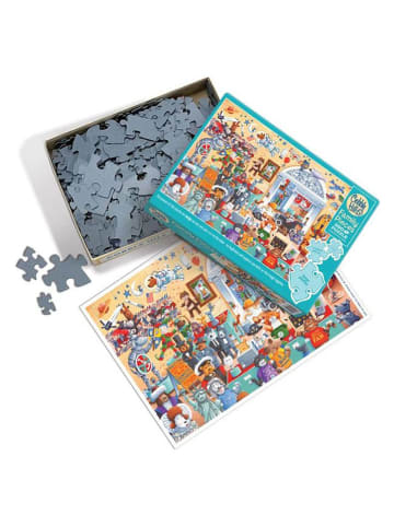 COBBLE HILL PUZZLES 350tlg. Puzzle "Katzen und Hunde Museum" - ab 9 Jahren
