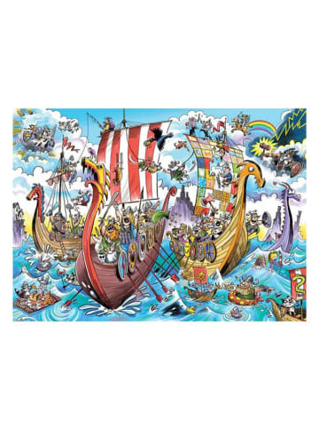 COBBLE HILL PUZZLES 350tlg. Puzzle "Verrückte Wikinger" - ab 9 Jahren