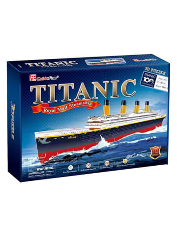 CubicFun 113-delige 3D-puzzel "Titanic" - vanaf 8 jaar