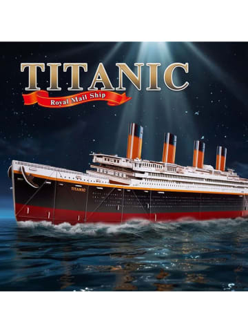 CubicFun 113-delige 3D-puzzel "Titanic" - vanaf 8 jaar