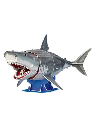 CubicFun 72-częściowe puzzle 3D "Great white shark" - 8+