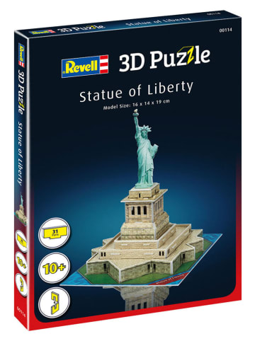 Revell 31-delige 3D-puzzel "Vrijheidsbeeld" - vanaf 10 jaar