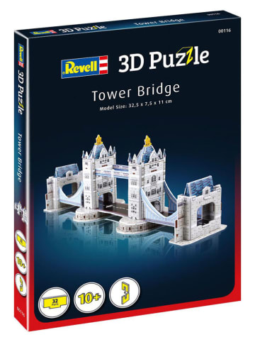 Revell 31-częściowe puzzle 3D "Tower Bridge" - 10+