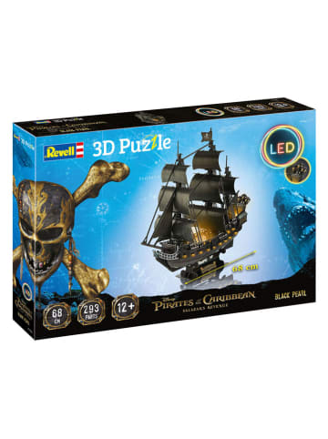 Revell 293-częściowe puzzle 3D "Black Pearl - LED Edition" - 12+