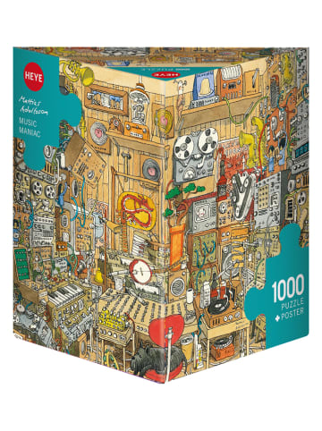 HEYE 1.000-delige puzzel "Music Maniac" - vanaf 12 jaar
