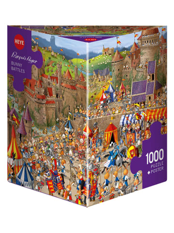 HEYE 1.000tlg. Puzzle "Bunny Battles" - ab 12 Jahren
