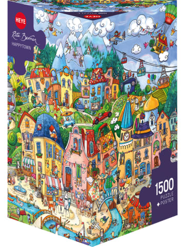HEYE 1.500tlg. Puzzle "Happytown" - ab 12 Jahren