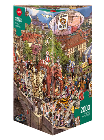 HEYE 2.000tlg. Puzzle "Street Parade" - ab 12 Jahren