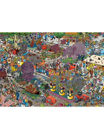 Jumbo 1000-delige puzzel "Jan van Haasteren - Bloemenparade" - vanaf 12 jaar