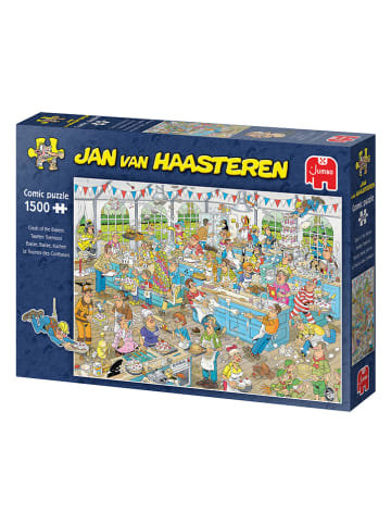 Jumbo 1500-delige puzzel "Jan van Haasteren - Bak, bak taarten" - vanaf 12 jaar