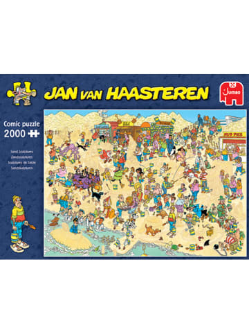 Jumbo 2000-delige puzzel "Jan van Haasteren - Zandsculpturen" - vanaf 12 jaar