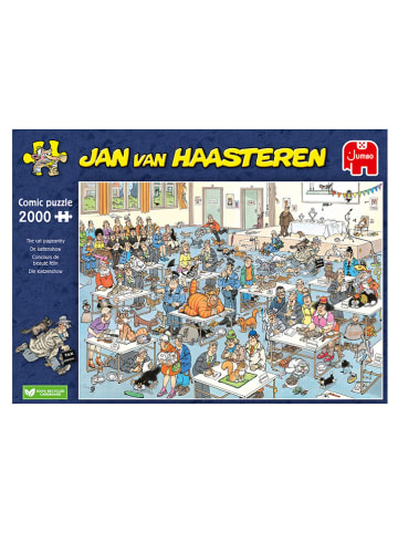 Jumbo 2000-delige puzzel "Jan van Haasteren - De Kattenshow" - vanaf 12 jaar
