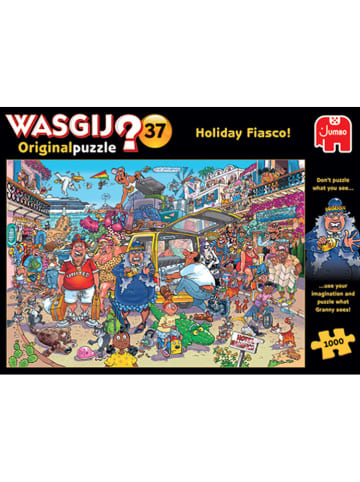 Jumbo 1000-delige puzzel "Wasgij Original 37 - Holiday Fiasco!" - vanaf 12 jaar