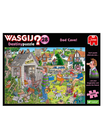 Jumbo 1.000tlg. Puzzle "Wasgij Destiny 28 - Dad Cave!" - ab 12 Jahren