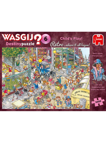 Jumbo 1000-delige puzzle "Wasgij Retro Destiny 6 - Kinderspel!" - vanaf 12 jaar