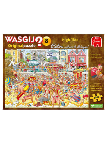 Jumbo 1.000tlg. Puzzle "Wasgij Retro Original 8 - High Tide!" - ab 12 Jahren
