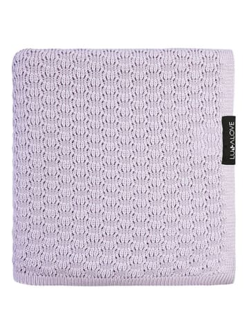 Lullalove Kocyk w kolorze fioletowym