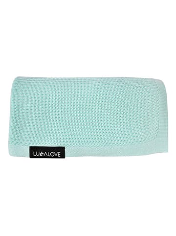 Lullalove Kocyk w kolorze zielonym