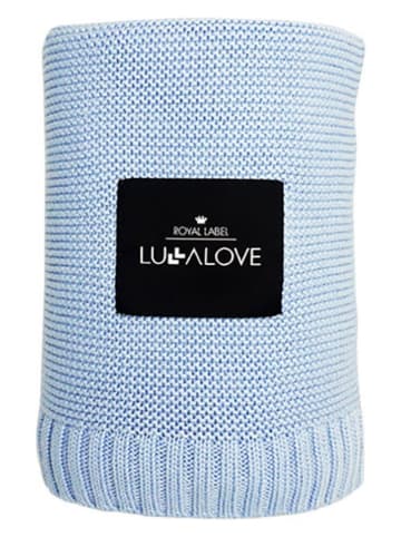 Lullalove Decke in Hellblau