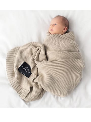 Lullalove Decke in Beige