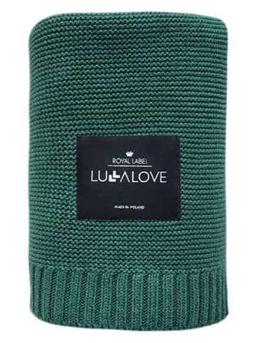 Lullalove Kocyk w kolorze zielonym