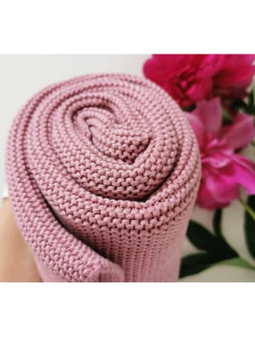 Lullalove Kocyk w kolorze różowym