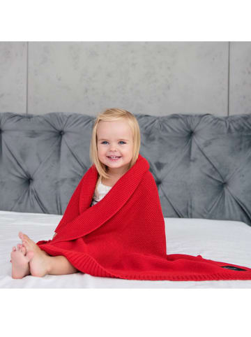 Lullalove Decke in Rot