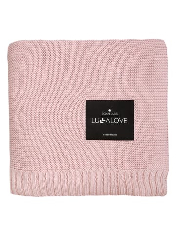 Lullalove Decke in Rosa