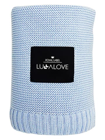 Lullalove Decke in Hellblau