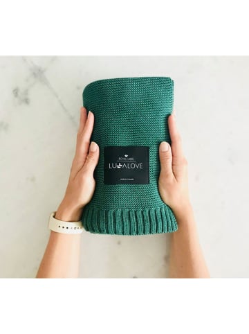 Lullalove Decke in Grün