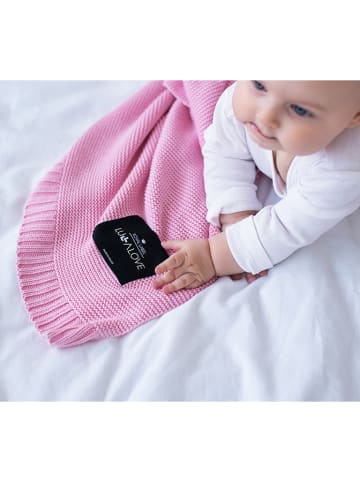 Lullalove Decke in Pink