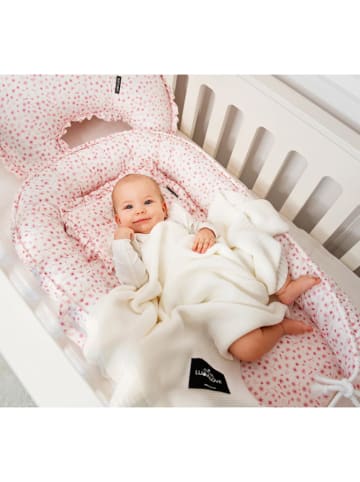 Lullalove Kocyk w kolorze białym