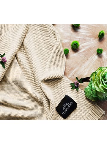 Lullalove Kocyk w kolorze beżowym