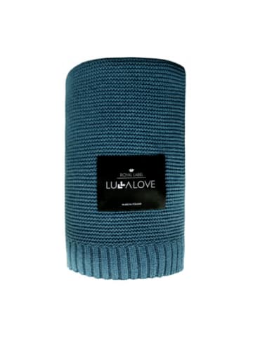 Lullalove Decke in Blau