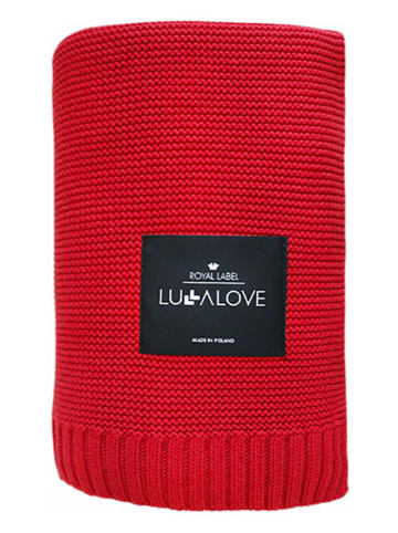 Lullalove Decke in Rot