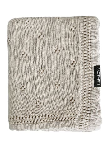 Lullalove Decke in Beige