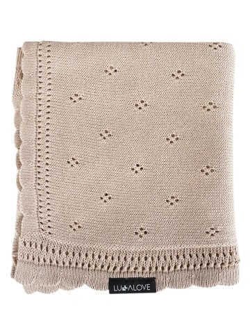 Lullalove Decke in Beige