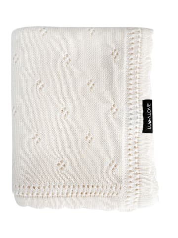 Lullalove Decke in Creme