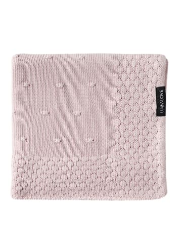 Lullalove Decke in Rosa