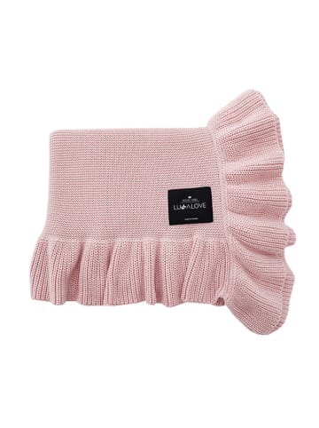 Lullalove Decke in Rosa