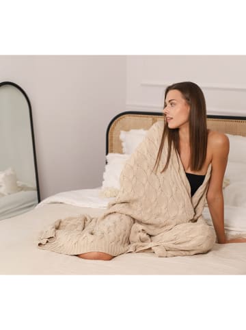 Lullalove Woll-Decke in Beige