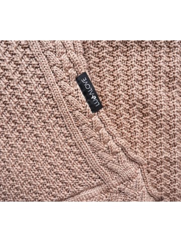 Lullalove Woll-Wickeldecke in Hellbraun