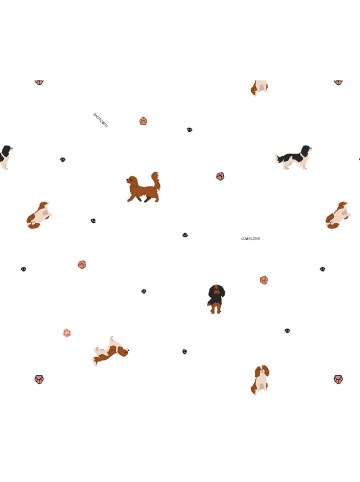 Lullalove Poduszka muślinowa w kolorze białym