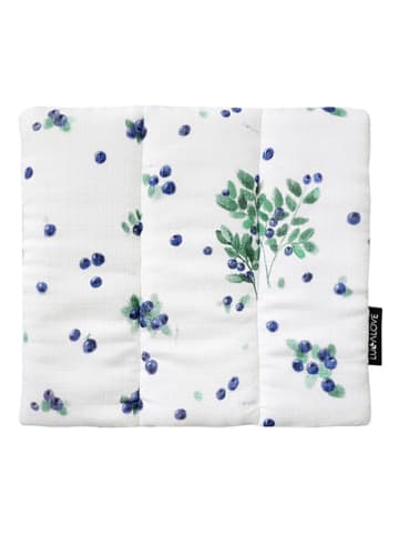 Lullalove Poduszka muślinowa "Berries" w kolorze białym