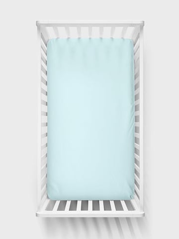 Lullalove Bettlaken in Hellblau