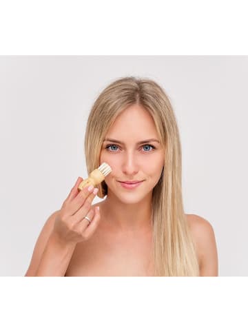 Lullalove Gesichtsbürste in Natur