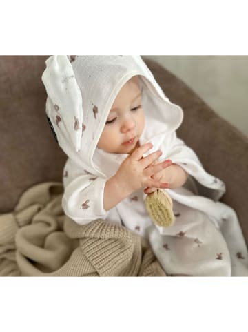 Lullalove 2-częściowy zestaw w kolorze beżowo-białym